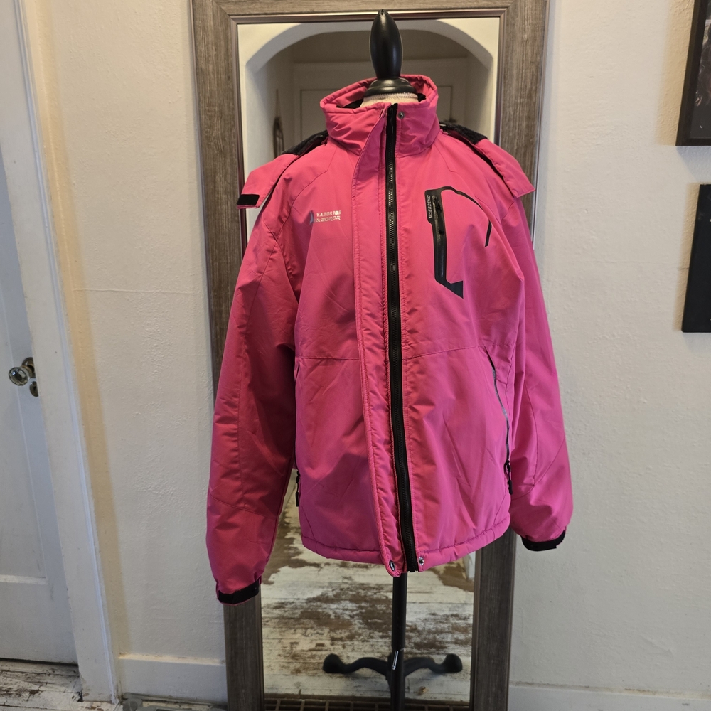 Women's Pink Snow Coat